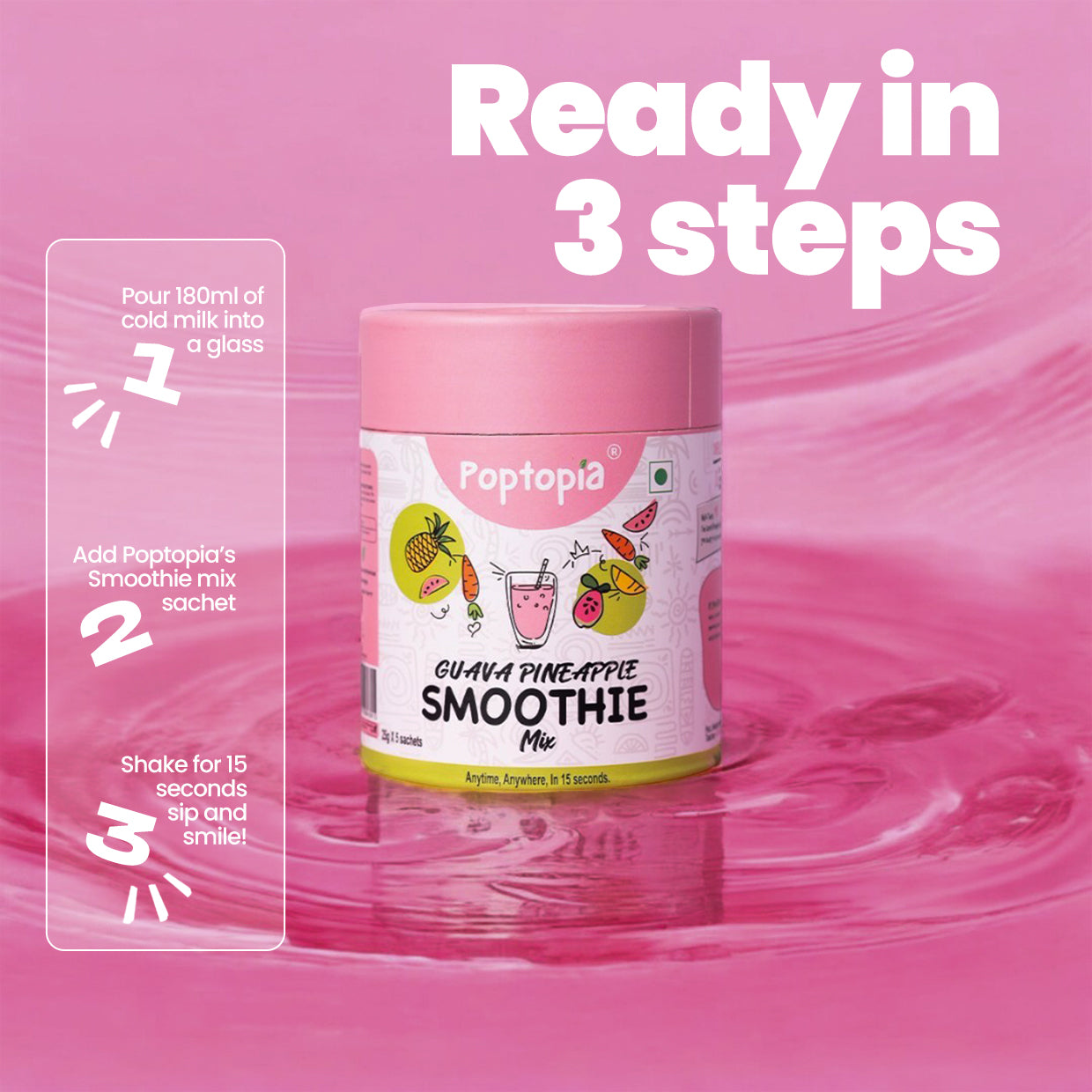 Guava Pineapple Smoothie Mix