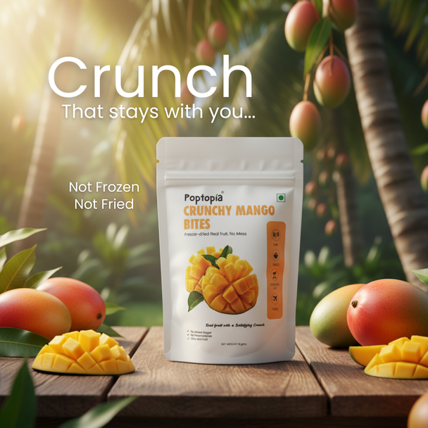 Poptopia Crunchy Mango Bites