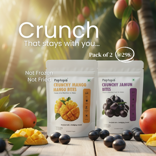 Poptopia Crunchy Fruit Bites Combo