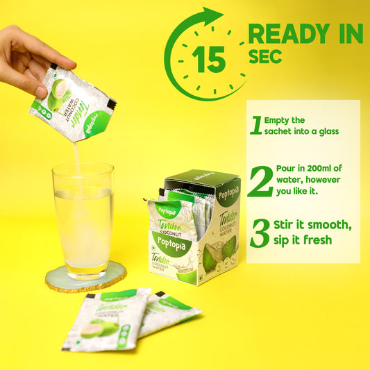 Tender Coconut Water Powder   Pack of 10