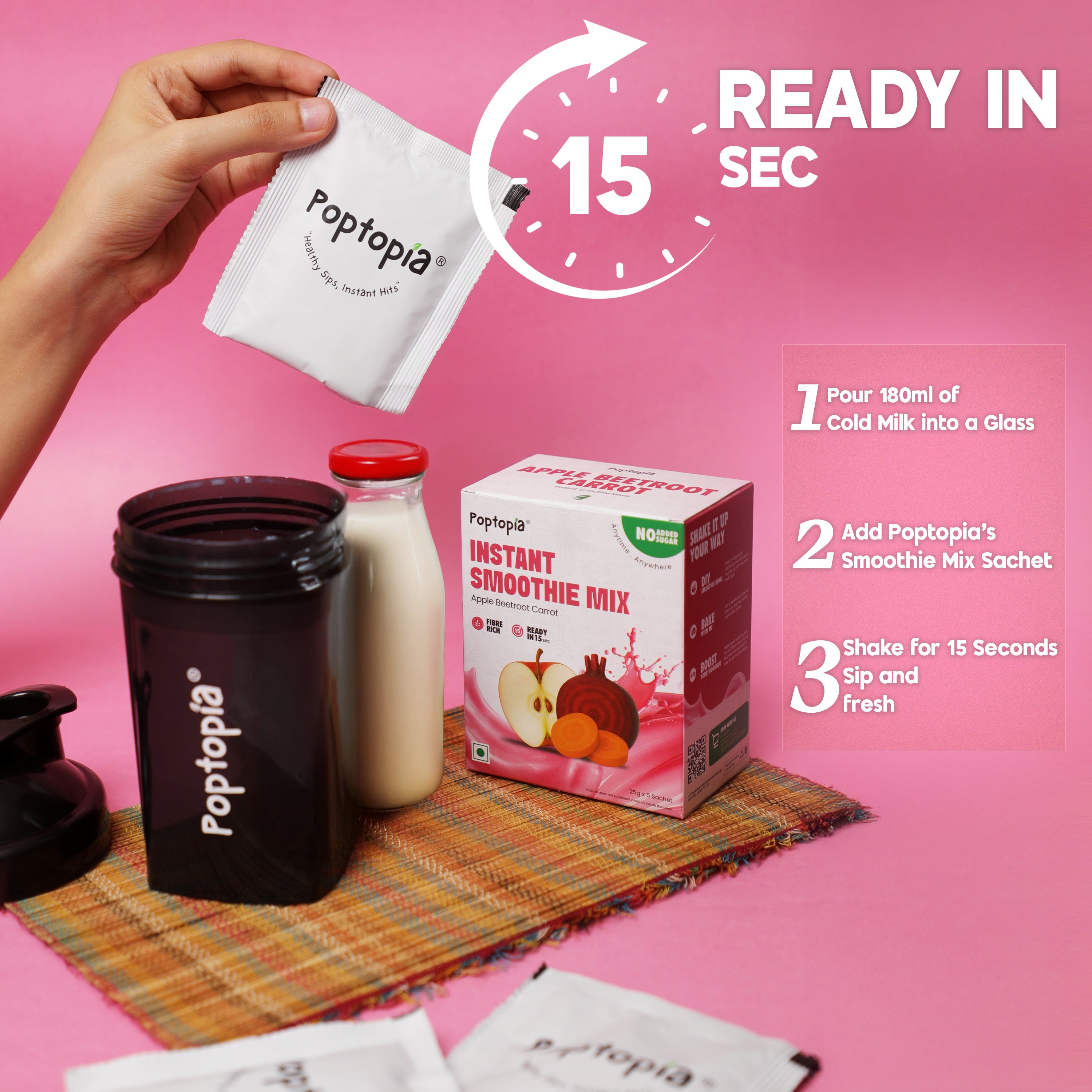 Apple Beetroot Carrot Smoothie