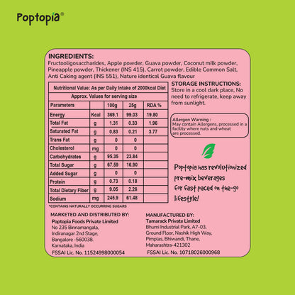 Guava Pineapple Smoothie Mix