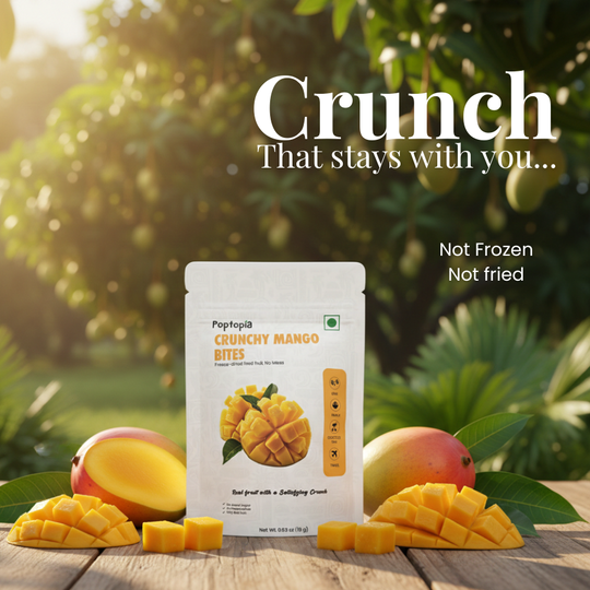 Poptopia Crunchy Mango Bites